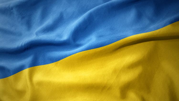 Ukrainische Flagge